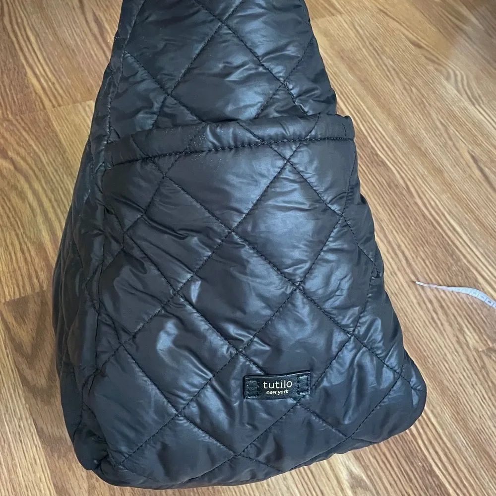 Tutilo Puffer Large Tote Black Great Condition